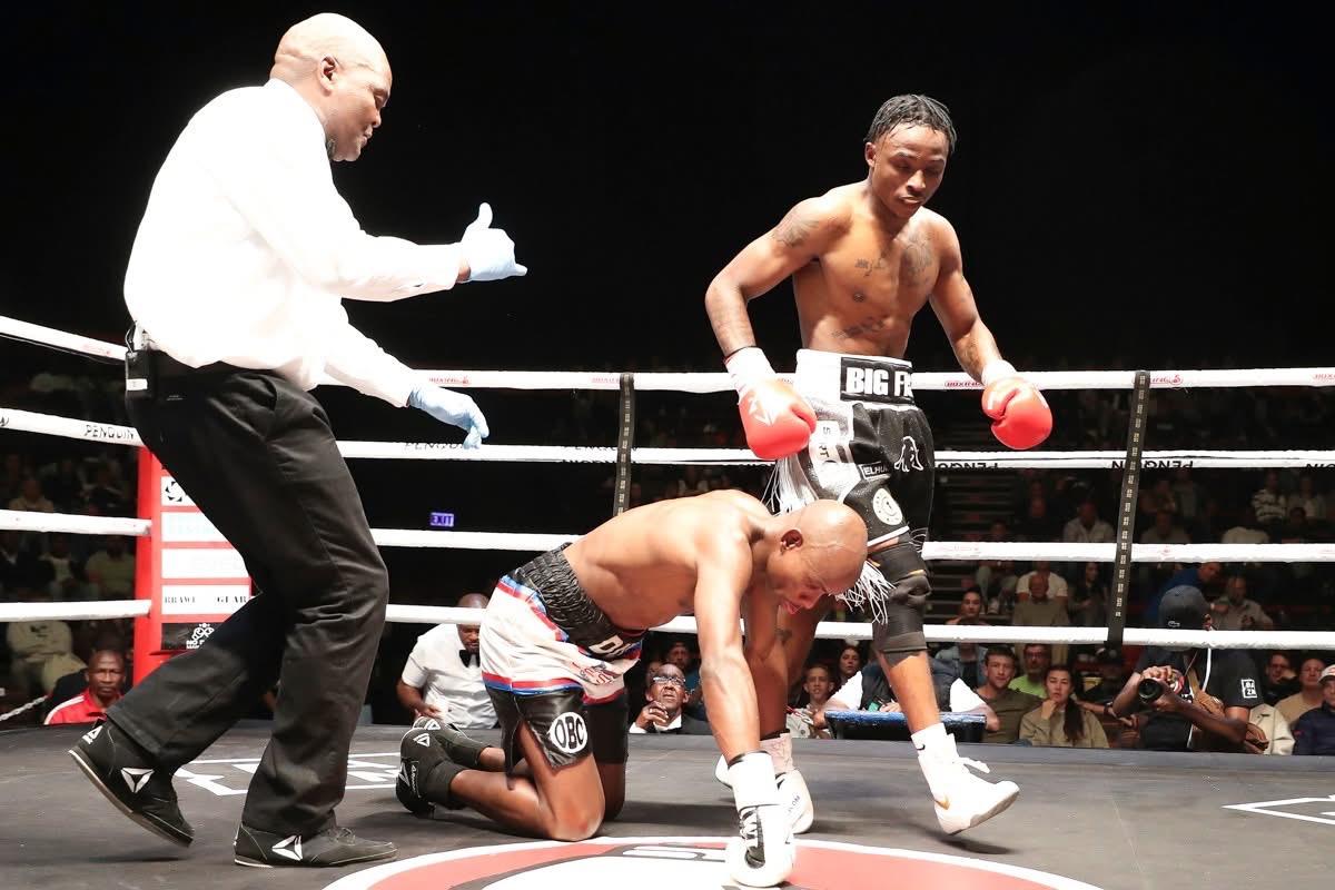 Creed Moyo knockdown