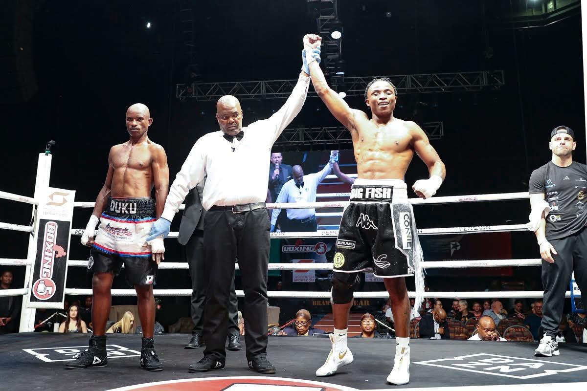Creed Moyo in the ring